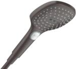 Hansgrohe Raindance Select E - Pară de duș, 3 jeturi, EcoSmart, crom negru periat 28728340 (28728340)