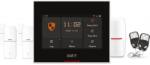 iGET HOME X5 Advanced - Wi-Fi intelligens otthoni riasztó LCD-vel, teljes készlet, Tuya támogatással (X5 Advanced)