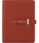 KALENDART Saturnus L437 műbőr cseresznye gyűrűs kalendárium (23SL437-010) (23SL437-010)