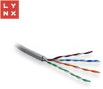 LYNX CS Cablu UTP LYNX Cat5e, PVC (Eca), integral din cupru, interior, gri, cutie 305m (LX-SLD-UTP5E-PVC-GR)