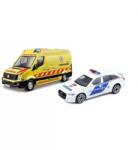 Bburago Bburago: Mentőautó és járőrkocsi (46705)