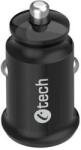 C-TECH autós töltő UCC-03, 2xUSB, fekete (UCC-03)