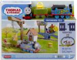 Mattel Thomas set de joaca cu locomotiva motorizata (HTN34)