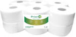Prior toalettpapír Mini Jumbo 19cm-es, 2 rétegű, fehér, 100m/tekercs, 12 tek/karton (52 karton/raklap) (DA503XSZPHPTP52012C)