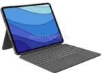Logitech Combo Touch billentyűzettok 12.9" 5. és 6. generációs iPad Prohoz angol lokalizáció (szürke) (920-010257) (920-010257)