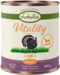 Lukullus 24x800g Lukullus Vitality Light: pulyka (gabonamentes) nedves kutyatáp