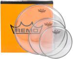 Remo Emperor Clear Rock Set