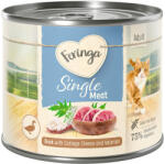 Feringa 6x200g Feringa Single Meat Menü Kacsa, túró & macskagyökér nedves macskatáp