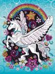 Sequin Art Творчески комплект Sequin Art - Изкуство с пайети, Летящ еднорог (2106) - ozone