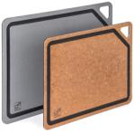 G21 EcoCut szeletelődeszka természetes cellulózból - 2 darabos készlet, grafit/barna színben (G21PKRJ-CELU_SET4)
