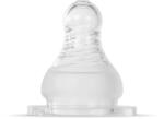 Baboo Liquid Silicone Teat Fast Flow etetőcumi Narrow Neck 6m+ 2 db
