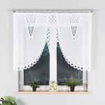 Markizeta Mintás függöny, Markizeta Eryka, 100% poliészter, fehér, 160x120cm (MAR_64091)