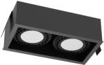 Amplex Brosline 3274 - Corp de iluminat încastrat CAGE 2x GU10/18W/230V, negru (AML0223)