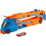 Mattel Hot Wheels 2 az 1-ben versenypálya szállító kamion (HYT83) - jatekbirodalom