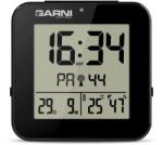 GARNI technology 138B Digitális ébresztőóra hőmérővel és higrométerrel fekete (GARNI 138B)