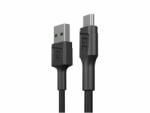 Green Cell USB-microUSB kábel 30 cm, Green Cell GC PowerStream, gyors töltés, Ultra Charge, QC 3.0, adat- és nagysebességű szinkronizálás