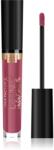 MAX Factor Lipfinity Velvet Matte mattító folyékony rúzs árnyalat 005 Matte Merlot 3, 5 ml