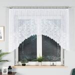 Markizeta Jacquard függöny, Napellenző, Poliészter, 250 x 120 cm, Fehér (MAR_65143)