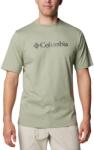 Columbia Férfi póló, Columbia CSC Basic Logo SS Tee 1680053354, zöld, L (1680053354_L)