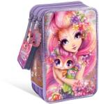 Nebulous Stars 3 rekeszes tolltartó, teljesen felszerelt, Petulia és Paloma figura - Nebulous Stars (GDNS12607)