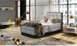 Eltap Aster 90x200 boxspring ágy szürke - mindigbutor