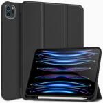 Tech-Protect tablet védőtok, Toll tárolóhely, Apple iPad PRO 11 2020/2021/2022 készülékhez, fekete