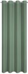 Eurofirany Függöny RITA 140 x 250 cm Eurofirany gyűrűk sötét menta (459377)