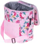 AVEX Hőszigetelő táska piknikre vagy strandra, űrtartalom 11l, rózsaszín virággal (KX4985_1)