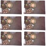 Pufo Tányértartó szett asztaltálaláshoz, Pufo Perfect Morning modell, 6 db (Pufo2935)