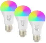 Immax NEO LITE E27 11W RGB+CCT, színes és fehér, WiFi, 3 darab (07733C)