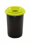 Plafor ECO kerek, henger szemetes 50L fekete/zöld (PL-650-02)