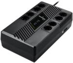 Tecnoware ERA PLUS STRIP 1000 szünetmentes tápegység, 1000VA/700W, Line Interactive Plus technológia, AVR, 8xSchuko (FGCERAPLS1002SCH)