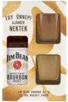 Jim Beam whiskey 0, 7L 40% + 2 pohár DD DRS