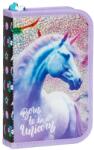 DERFORM Unikornis felszerelt kihajtható tolltartó - Born to be a Unicorn (PWJJR15) (PWJJR15) - emag