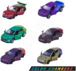 Majorette Mașinuță cu efect de schimbare a culorii Color Changers Majorette metalică 6 tipuri diferilte lungime 7, 5 cm (MJ4000001)