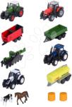 Majorette Mașinuță de fermă Majorette metalică set de 5 tipuri cu rulare liberă lungime 7 cm (MJ3004000)