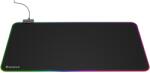 NATEC Boron 500 XXL egérpad, RGB világítás, gumi + textil anyag, méretek 800 x 400 x 4 mm, fekete (NPG-2110)