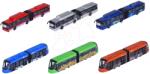 Majorette Tramvai electric MAN City Majorette metalic 6 tipuri diferite cu rulare liberă lungime de 20 cm (MJ3003001)
