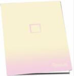 PULSE A4 tűzött füzet, kockás, pasztell színek (PL222169)