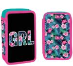 Daemi Felszerelt tolltartó, 2 cipzárral, 29 darabos, GRL (ROB-SC2912)