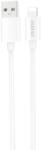 Dudao L4SL töltő és adatátviteli kábel, USB/Lightning, 2A, 1m, fehér
