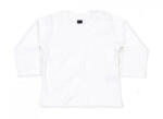 BabyBugz Bébi hosszú ujjú póló BabyBugz Baby Longsleeve Top 12-18, Fehér