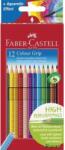 Faber-Castell Színes ceruza készlet háromszögletű Grip 2001 12 különböző szín