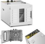  Ipari élelmiszer-szárító fűszernövényekhez, gyümölcsökhöz, gombákhoz, 10 kosár, 1000 W