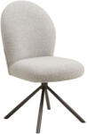 House Nordic Lana étkezőszék forgóval, bukle, homokszín, szürke lábak (1001415) - leziteronline