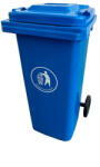 Leziter Hulladéktároló 120L kék (LKU-120K) - leziteronline