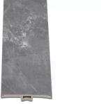 Leziter Vinyl SPC padló burkolatváltó Fjord márvány mintás sötét szürke 2400x45x6 mm (MAD-BV) - leziteronline