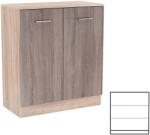 Leziter Miami komód 2 ajtós 80x92 cm yorki tölgy-sonoma tölgy (LMK2AYTST)