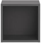 Leziter Boxie nyitott fali szekrény 40x40x27 cm antracit (LBX404027NYAN) - leziteronline