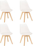 Leziter Silla étkezőszék 4 db fehér színben (DA232AW_4) - leziteronline